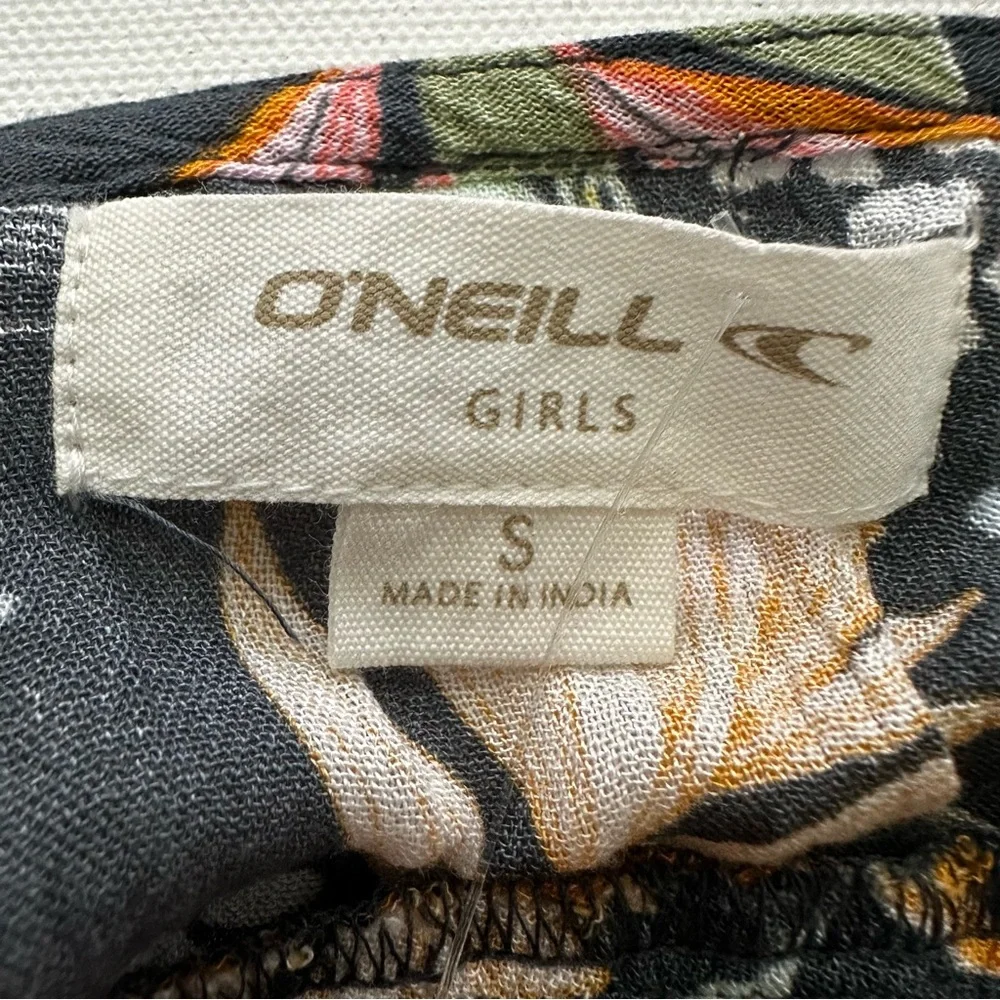 O’Neill Girl's Haylee Printed Dress Size S - Picture 5 of 12